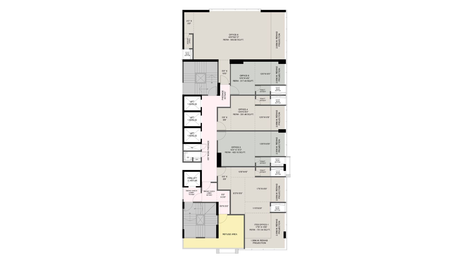 Dream-Nexus-Typical-Floor-Plan-16th Floor